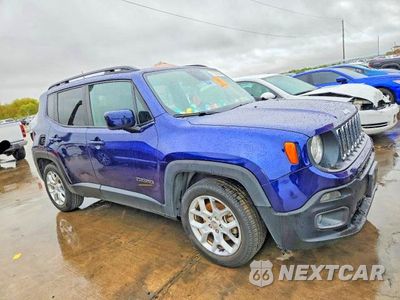 Czwarte zdjęcie samochodu z boku: 2018 JEEP RENEGADE LATITUDE VIN:ZACCJABB1JPH47987 - miniatura