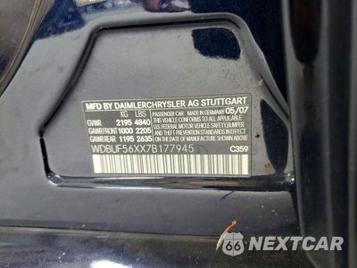 Zdjęcie 12 z 12 samochodu: 2007 MERCEDES-BENZ E 350 VIN:WDBUF56XX7B177945 - miniatura