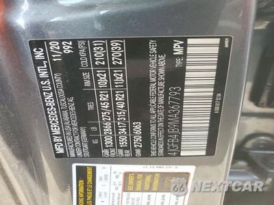 Zdjęcie 13 z 13 samochodu: 2021 MERCEDES-BENZ GLE 350 VIN:4JGFB4JB9MA367793 - miniatura
