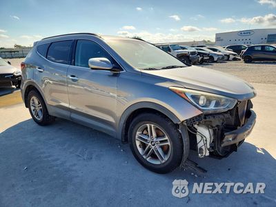 Czwarte zdjęcie samochodu z boku: 2017 HYUNDAI SANTA FE SPORT 2.4L VIN:5XYZU3LB8HG420427 - miniatura