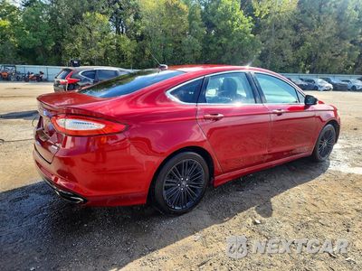 Trzecie zdjęcie samochodu z tyłu: 2016 FORD FUSION SE VIN:3FA6P0H9XGR377007 - miniatura