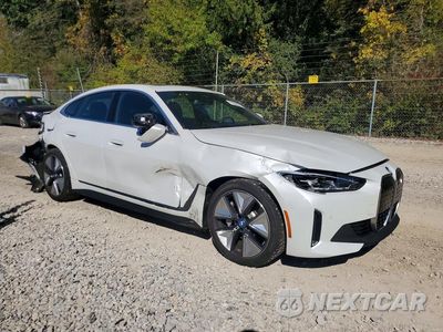 Czwarte zdjęcie samochodu z boku: 2024 BMW I4 EDRIVE 35 VIN:WBY43AW08RFS25491 - miniatura