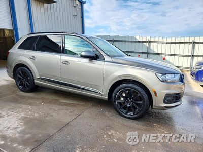 Czwarte zdjęcie samochodu z boku: 2017 AUDI Q7 PREMIUM PLUS VIN:WA1LAAF7XHD031484 - miniatura
