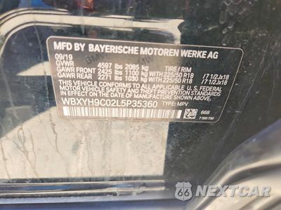 Zdjęcie 13 z 13 samochodu: 2020 BMW X2 SDRIVE28I VIN:WBXYH9C02L5P35360 - miniatura