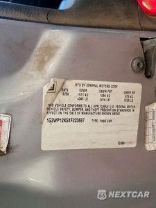 Zdjęcie 12 z 12 samochodu: 1999 PONTIAC GRAND PRIX GT VIN:1G2WP12K5XF223687 - miniatura