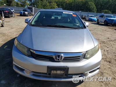 Piąte zdjęcie samochodu w środku: 2012 HONDA CIVIC EXL VIN:19XFB2F98CE358903 - miniatura