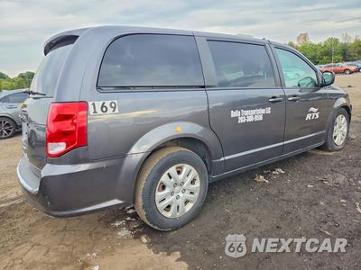 Trzecie zdjęcie samochodu z tyłu: 2018 DODGE GRAND CARAVAN SE VIN:2C4RDGBG8JR136530 - miniatura