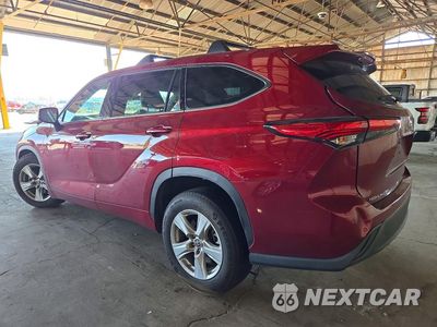 Drugie zdjęcie samochodu z przodu: 2022 TOYOTA HIGHLANDER LE VIN:5TDZZRAH2NS092660 - miniatura