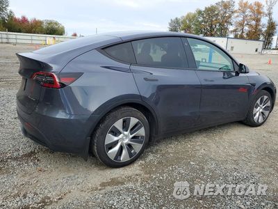 Trzecie zdjęcie samochodu z tyłu: 2021 TESLA MODEL Y VIN:5YJYGDEE3MF241343 - miniatura