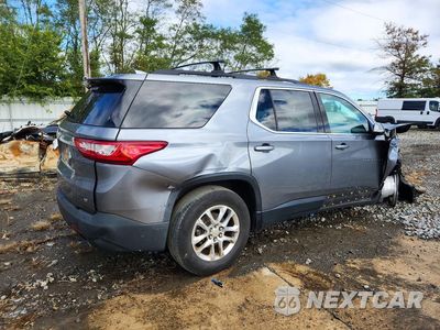 Trzecie zdjęcie samochodu z tyłu: 2020 CHEVROLET TRAVERSE LT VIN:1GNEVGKW1LJ286626 - miniatura