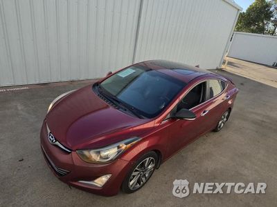 Drugie zdjęcie samochodu z przodu: 2014 HYUNDAI ELANTRA LIMITED VIN:5NPDH4AE6EH532875 - miniatura