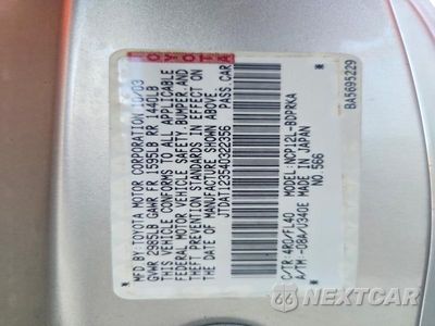 Zdjęcie 13 z 13 samochodu: 2004 TOYOTA ECHO BASE VIN:JTDAT123540322356 - miniatura