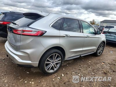 Trzecie zdjęcie samochodu z tyłu: 2019 FORD EDGE TITANIUM VIN:2FMPK4K95KBC07704 - miniatura
