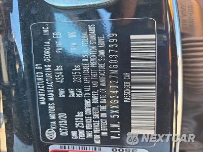 Zdjęcie 13 z 13 samochodu: 2021 KIA K5 EX VIN:5XXG34J27MG037399 - miniatura