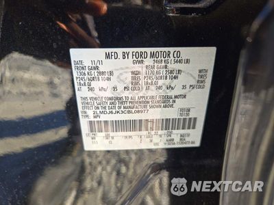 Zdjęcie 13 z 13 samochodu: 2012 LINCOLN MKX VIN:2LMDJ6JK3CBL08977 - miniatura