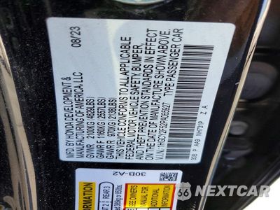 Zdjęcie 12 z 12 samochodu: 2023 HONDA ACCORD HYBRID SPORT VIN:1HGCY2F52PA065927 - miniatura