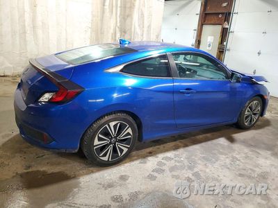 Trzecie zdjęcie samochodu z tyłu: 2016 HONDA CIVIC EX VIN:2HGFC3B34GH350264 - miniatura