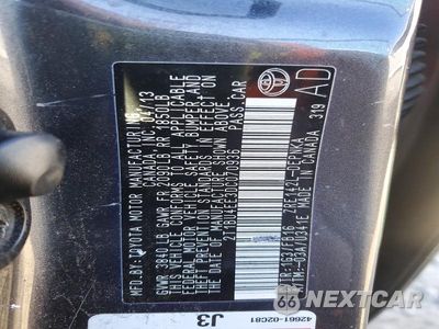 Zdjęcie 12 z 12 samochodu: 2013 TOYOTA COROLLA LE VIN:2T1BU4EE3DC070936 - miniatura