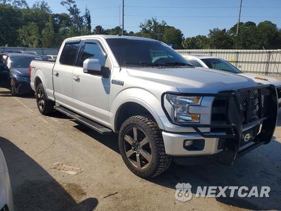 Czwarte zdjęcie samochodu z boku: 2016 FORD F150 SUPERCREW VIN:1FTFW1EFXGKD47393 - miniatura