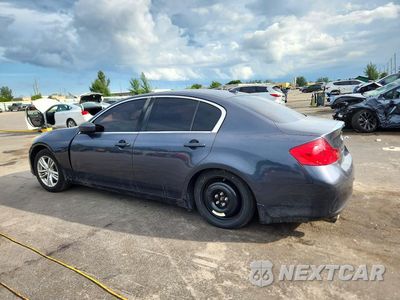 Drugie zdjęcie samochodu z przodu: 2012 INFINITI G25 SEDAN BASE VIN:JN1DV6AP2CM700703 - miniatura