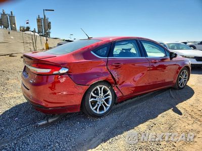 Trzecie zdjęcie samochodu z tyłu: 2017 FORD FUSION SE VIN:3FA6P0HD4HR294095 - miniatura