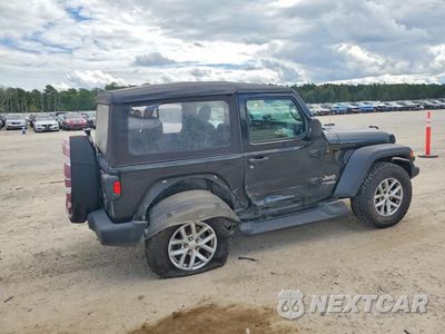 Trzecie zdjęcie samochodu z tyłu: 2018 JEEP WRANGLER SPORT VIN:1C4GJXAG4JW276048 - miniatura