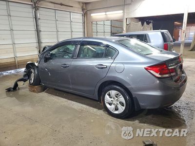 Drugie zdjęcie samochodu z przodu: 2013 HONDA CIVIC LX VIN:2HGFB2F56DH300700 - miniatura