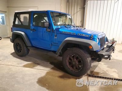 Czwarte zdjęcie samochodu z boku: 2015 JEEP WRANGLER SPORT VIN:1C4AJWAG5FL721406 - miniatura