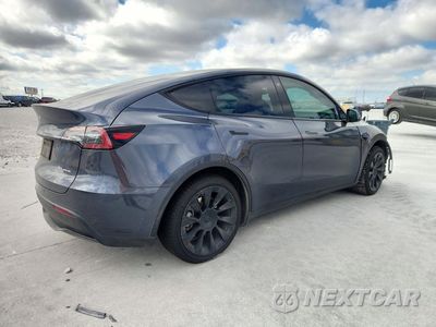 Trzecie zdjęcie samochodu z tyłu: 2022 TESLA MODEL Y VIN:7SAYGDEE2NA006045 - miniatura