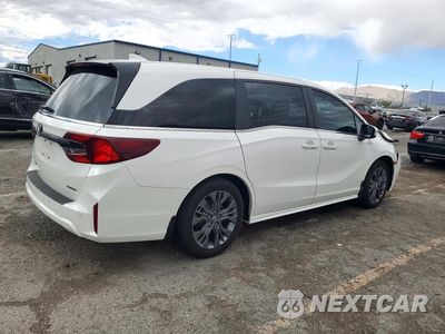 Trzecie zdjęcie samochodu z tyłu: 2026 HONDA ODYSSEY TOURING VIN:5FNRL6H86TB040326 - miniatura