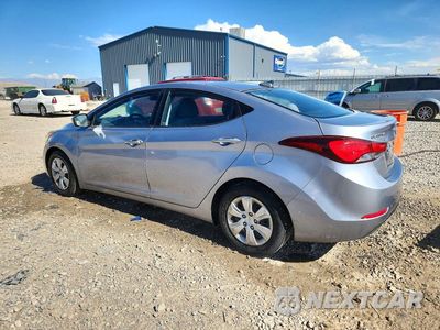 Drugie zdjęcie samochodu z przodu: 2016 HYUNDAI ELANTRA SE VIN:5NPDH4AE1GH702000 - miniatura