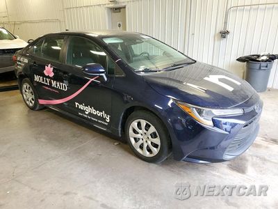 Czwarte zdjęcie samochodu z boku: 2023 TOYOTA COROLLA LE VIN:5YFB4MDE8PP072705 - miniatura