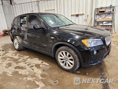 Czwarte zdjęcie samochodu z boku: 2014 BMW X3 XDRIVE28I VIN:5UXWX9C56E0D40926 - miniatura