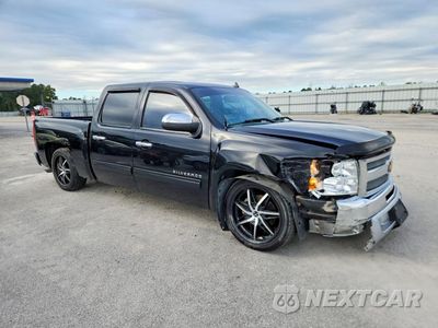 Czwarte zdjęcie samochodu z boku: 2012 CHEVROLET SILVERADO C1500 LT VIN:3GCPCSE07CG122557 - miniatura