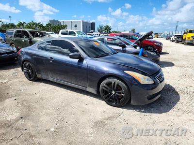 Czwarte zdjęcie samochodu z boku: 2008 INFINITI G37 BASE VIN:JNKCV64E08M111772 - miniatura