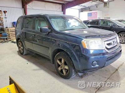 Czwarte zdjęcie samochodu z boku: 2011 HONDA PILOT LX VIN:5FNYF4H27BB069495 - miniatura