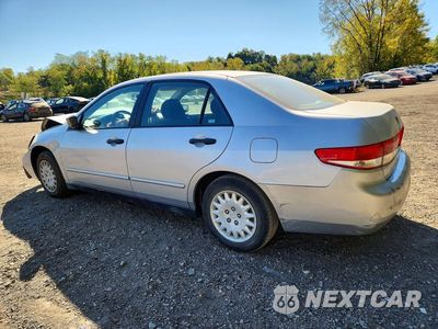 Drugie zdjęcie samochodu z przodu: 2003 HONDA ACCORD DX VIN:1HGCM56113A106990 - miniatura