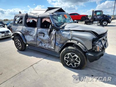 Czwarte zdjęcie samochodu z boku: 2024 FORD BRONCO OUTER BANKS VIN:1FMEE8BP0RLA31630 - miniatura