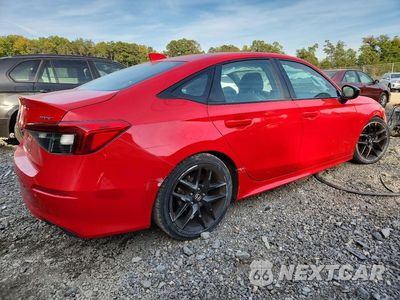 Trzecie zdjęcie samochodu z tyłu: 2022 HONDA CIVIC SPORT VIN:2HGFE2F52NH560696 - miniatura