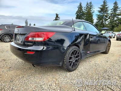 Trzecie zdjęcie samochodu z tyłu: 2010 LEXUS IS 350 VIN:JTHFE2C27A2501122 - miniatura