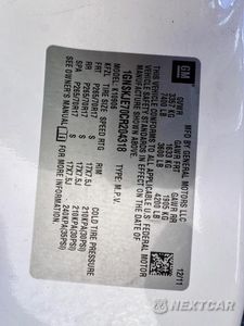 Zdjęcie 10 z 10 samochodu: 2012 CHEVROLET SUBURBAN K1500 LT VIN:1GNSKJE70CR204318 - miniatura