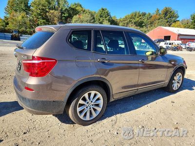 Trzecie zdjęcie samochodu z tyłu: 2013 BMW X3 XDRIVE28I VIN:5UXWX9C56D0A29818 - miniatura
