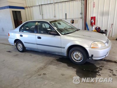 Czwarte zdjęcie samochodu z boku: 1996 HONDA CIVIC DX VIN:2HGEJ6623TH510522 - miniatura