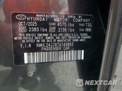 Zdjęcie 12 z 12 samochodu: 2026 HYUNDAI SONATA HYBRID BLUE VIN:KMHL24JJ6TA144863 - miniatura