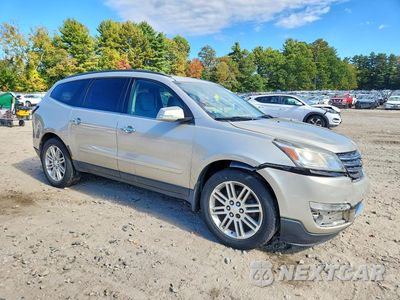 Czwarte zdjęcie samochodu z boku: 2014 CHEVROLET TRAVERSE LT VIN:1GNKVGKD8EJ287759 - miniatura