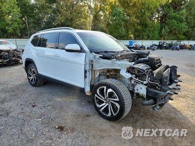 Czwarte zdjęcie samochodu z boku: 2021 VOLKSWAGEN ATLAS SEL PREMIUM VIN:1V2TP2CA6MC589597 - miniatura