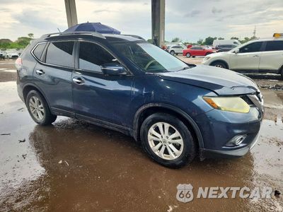Czwarte zdjęcie samochodu z boku: 2015 NISSAN ROGUE SV VIN:5N1AT2MT7FC770906 - miniatura