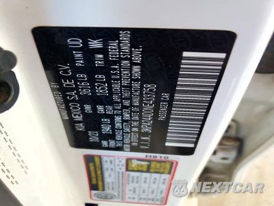 Zdjęcie 12 z 12 samochodu: 2022 KIA RIO S VIN:3KPA24AD0NE433758 - miniatura