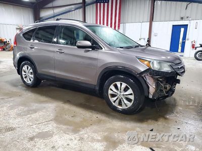Czwarte zdjęcie samochodu z boku: 2013 HONDA CR-V EXL VIN:5J6RM4H75DL037564 - miniatura