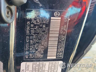 Zdjęcie 12 z 12 samochodu: 2003 TOYOTA CAMRY LE VIN:JTDBE32K430238996 - miniatura